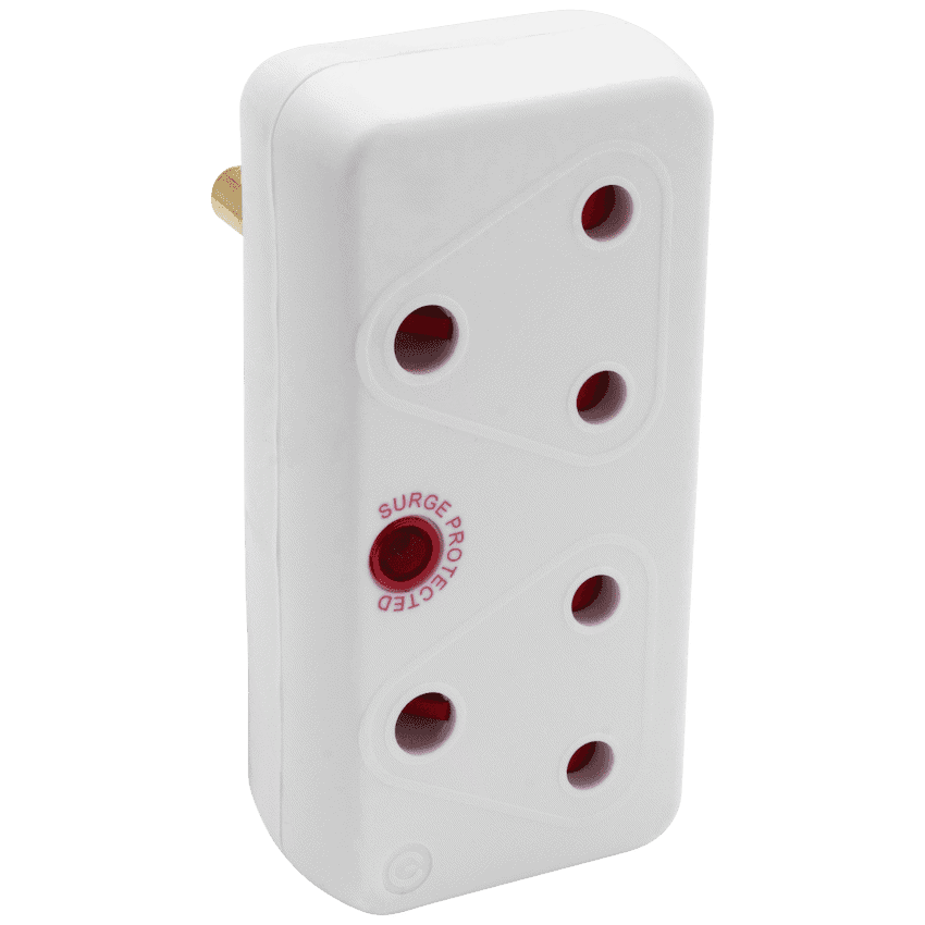 Ellies 2-Way Medium Surge Adaptor - White