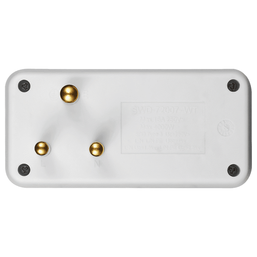 Ellies 2-Way 3-Pin Adaptor
