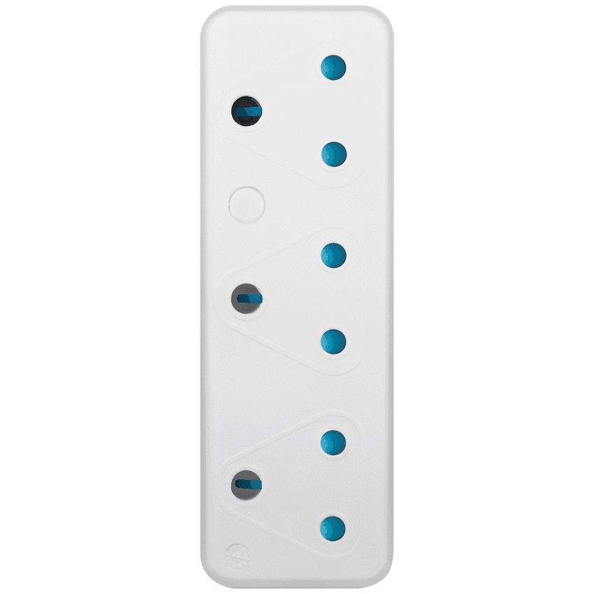 Ellies 3-Way 3-Pin Adaptor