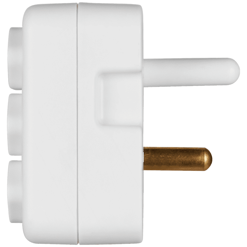Ellies 3-Way Euro Adaptor