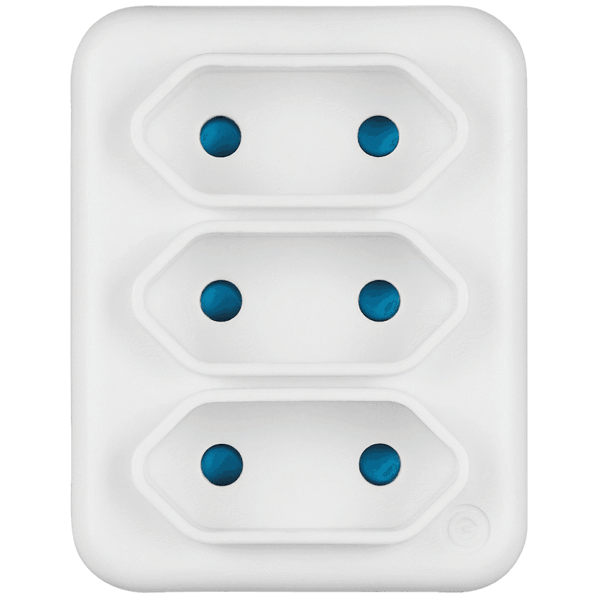 Ellies 3-Way Euro Adaptor