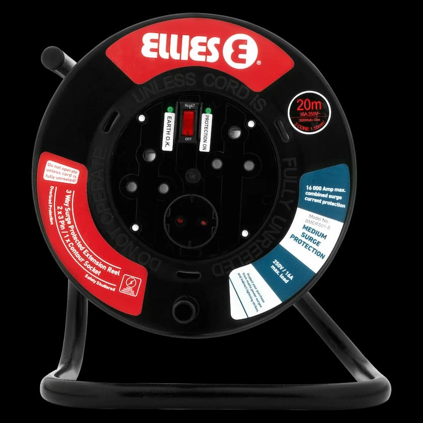 Ellies Heavy Duty Medium Surge Extension Reel - 20m