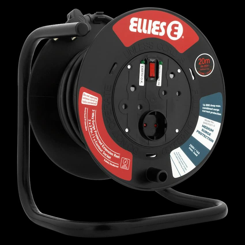 Ellies Heavy Duty Medium Surge Extension Reel - 20m