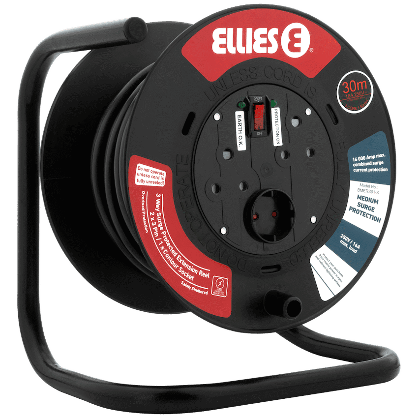 Ellies Heavy Duty Medium Surge Extension Reel-30M