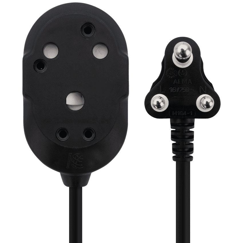 Ellies Back to Back Light Duty Extension Lead - 5m