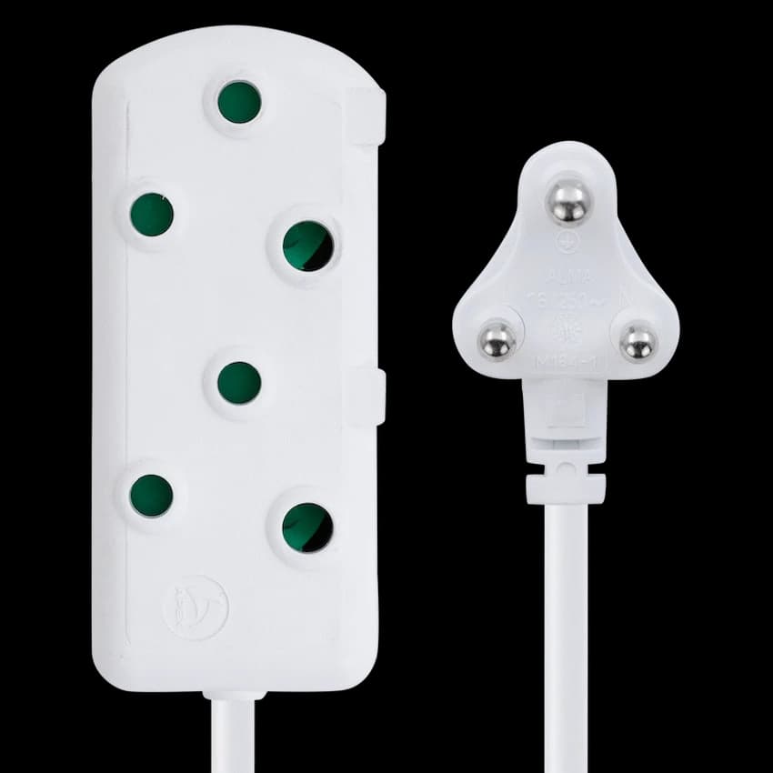 Ellies Side-by-Side Light Duty Extension Lead - 5m