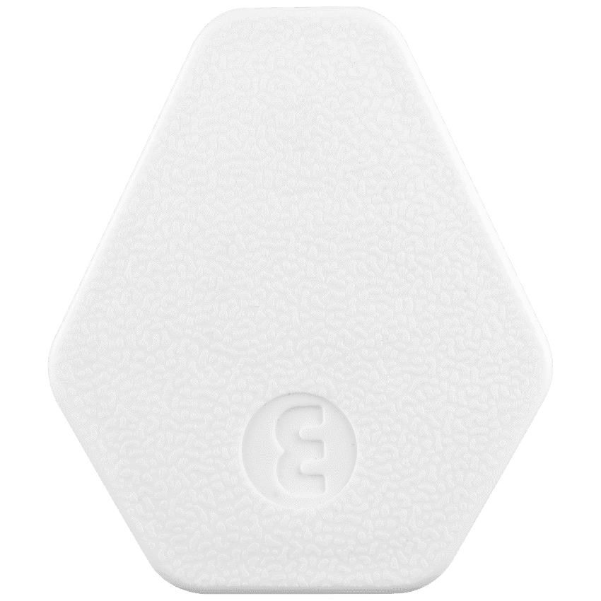 Ellies 16a Screw-on Plug Top - White