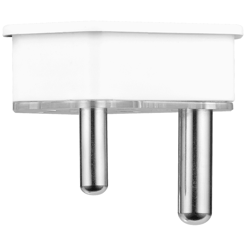 Ellies 16a Screw-on Plug Top - White