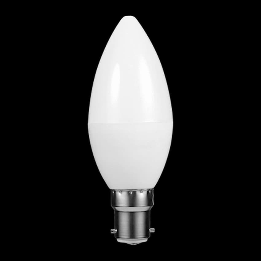 Ellies 5w C37 Residential Candle Stick Bulb B22 WW