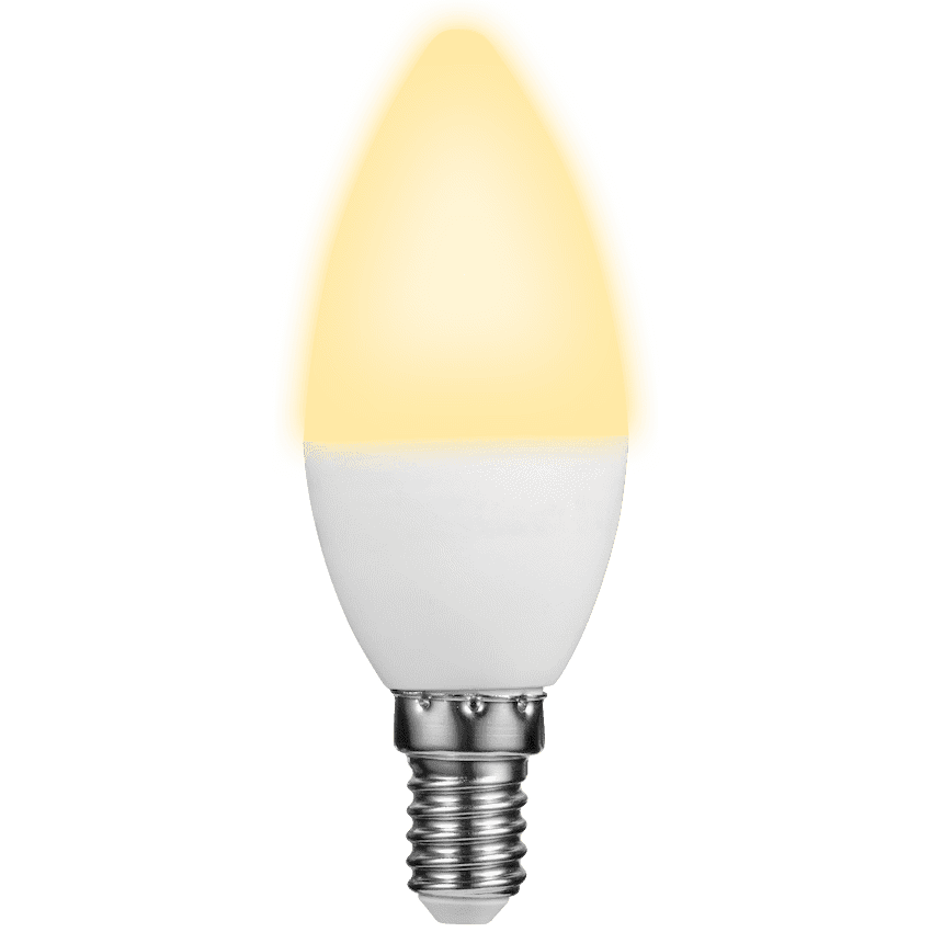 Ellies 5w C37 Residential Candle Stick Bulb E14 WW