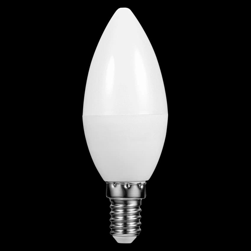 Ellies 5w C37 Residential Candle Stick Bulb E14 WW