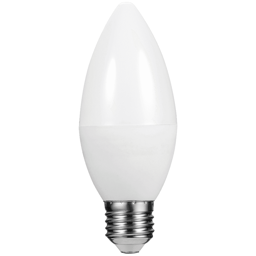 Ellies 5w C37 Residential Candle Stick Bulb E27 CW