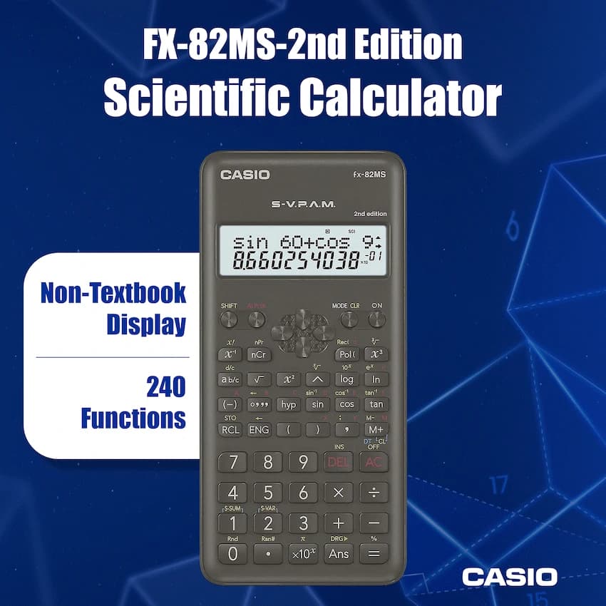 Casio fx-82MS - 2nd Edition