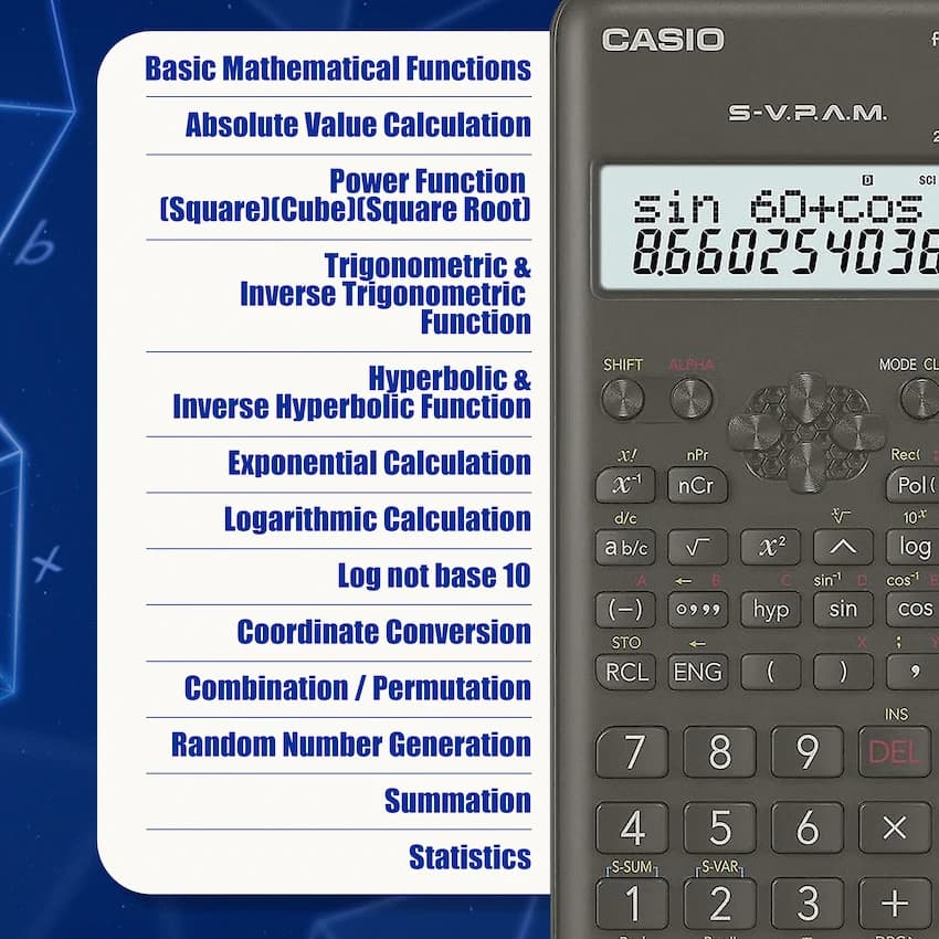 Casio fx-82MS - 2nd Edition