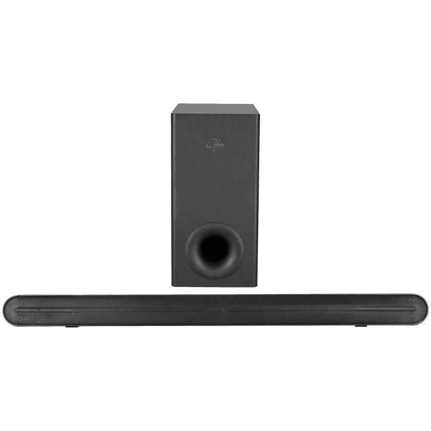 Gibson Clarke Cambridge Series 2.1 160w Soundbar with Wireless Subwoofer - Black