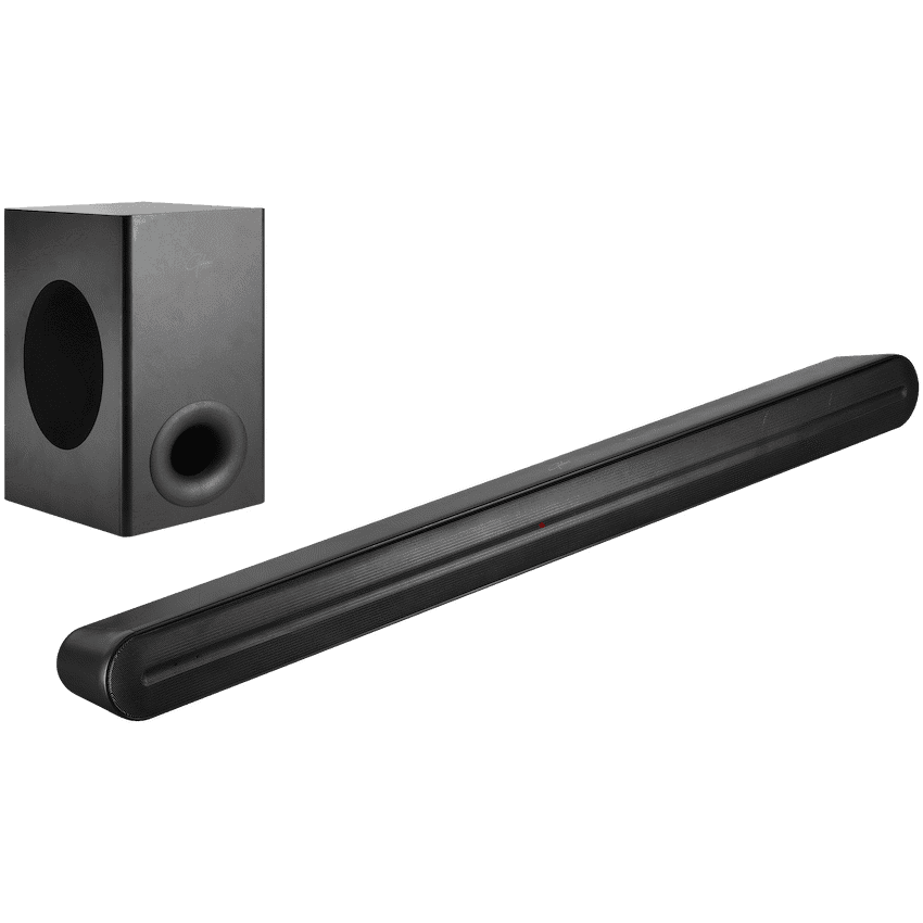 Gibson Clarke Cambridge Series 2.1 160w Soundbar with Wireless Subwoofer - Black