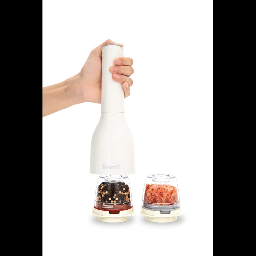 Finamill Battery-Operated Grinder - Soft Cream