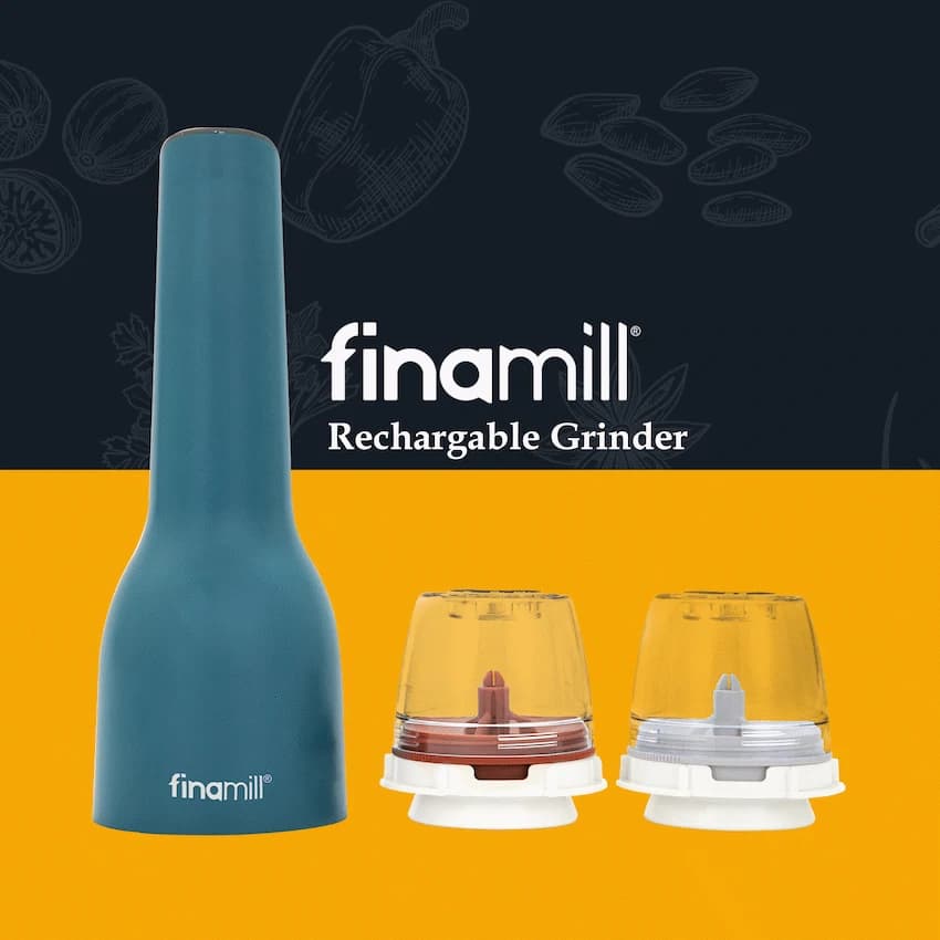 FINAMILL RECHARGEABLE grinder - Ocean Blue