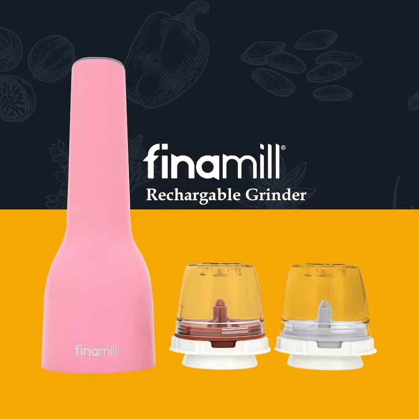 FINAMILL RECHARGEABLE grinder - Pink