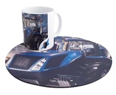 Coffee Mug & Rd Mousepad Hamper