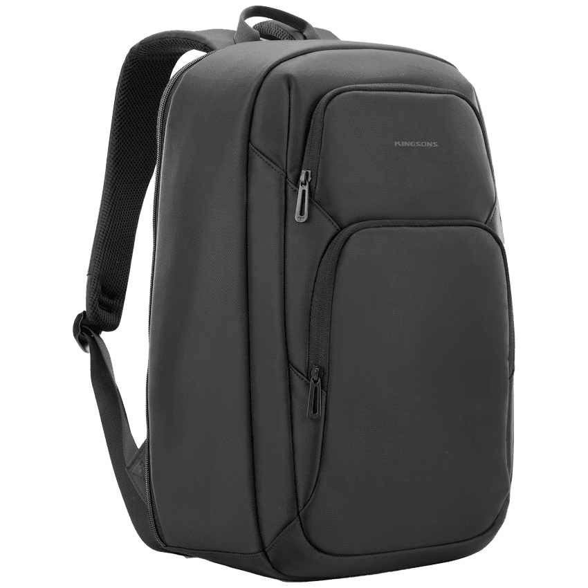 Kingsons Fusion Series 15.6" Laptop Backpack Black