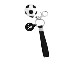 Goal-Kick Soccer Ball Keychain