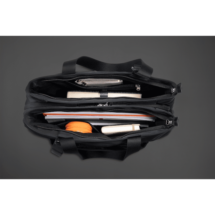 Kingsons Echo Ladies 15.6" Laptop Tote Bag Black
