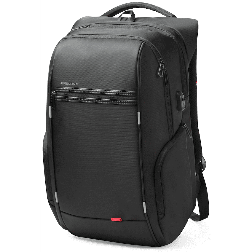 Kingsons Smart Series 17" Laptop Backpack - Black