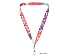 Lanyard Double Side Sub with LobsterRing
