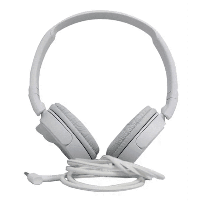Sony MDR-ZX110 Foldable On-Ear Headphones - White