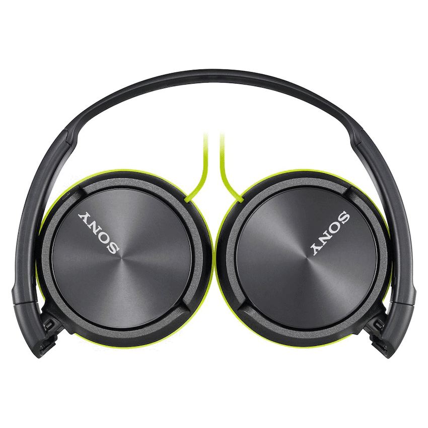 Sony MDR-ZX310AP (Black) Folding Aux Headphones with Mic