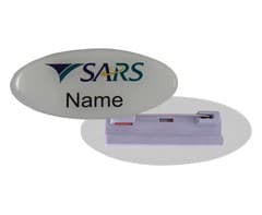 Name Badge Pin Clip - STD Size (65mm x 25mm)