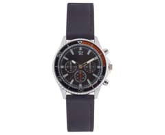 Mens PU Sporty Tach Watch