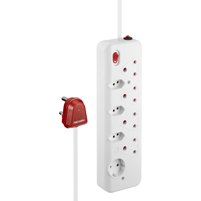 Nexon 8-Way High Surge Multiplug 0.5m
