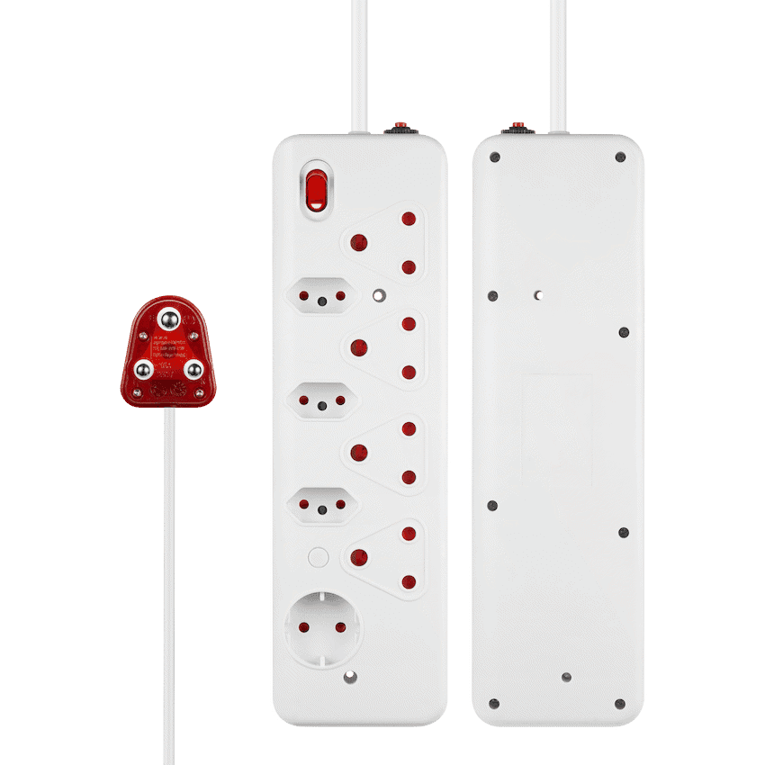 Nexon 8-Way High Surge Multiplug 0.5m