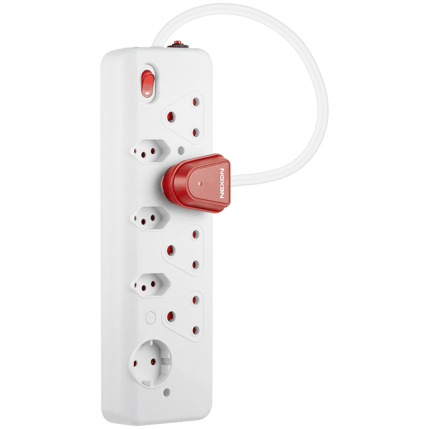 Nexon 8-Way High Surge Multiplug 0.5m
