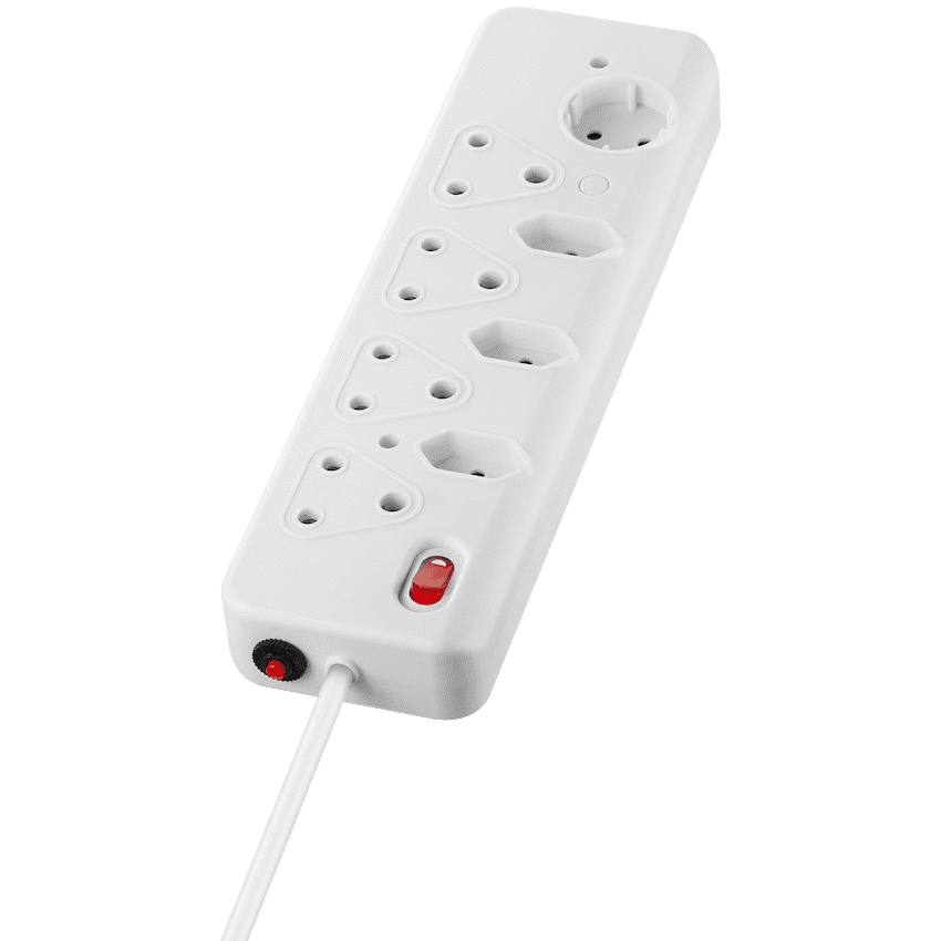 Nexon 8-Way High Surge Multiplug 0.5m
