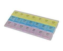 3-Times-a-Day Weekly Pill Organiser