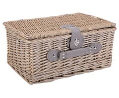 2-Person Wicker Picnic Basket