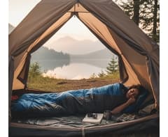 190T Waterproof Sleeping Bag (-5 to +15 degrees)