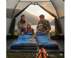 190T Waterproof Sleeping Bag (-5 to +15 degrees)