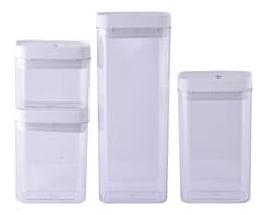 4-Piece Airtight Storage Containers