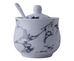 Marble Bamboo Canisters Set