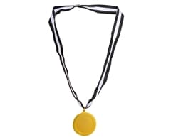 Gold Medal & Ribbon