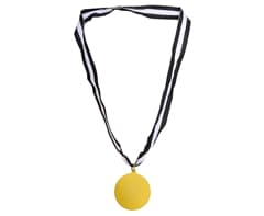 Gold Medal & Ribbon