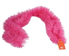 Pink Tinsel Garland