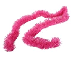 Pink Tinsel Garland