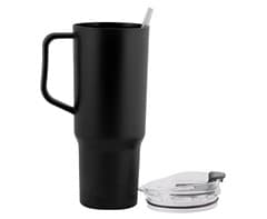 1200ml Sip-and-Go Plastic Tumbler