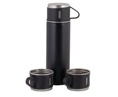 Vacuum Flask & Mini Mug Set