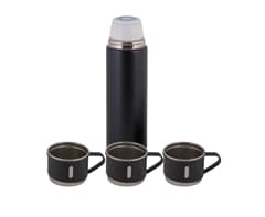Vacuum Flask & Mini Mug Set
